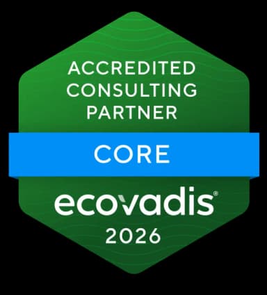 EcoVadis Approved Consulting Partner (CORE) 2026